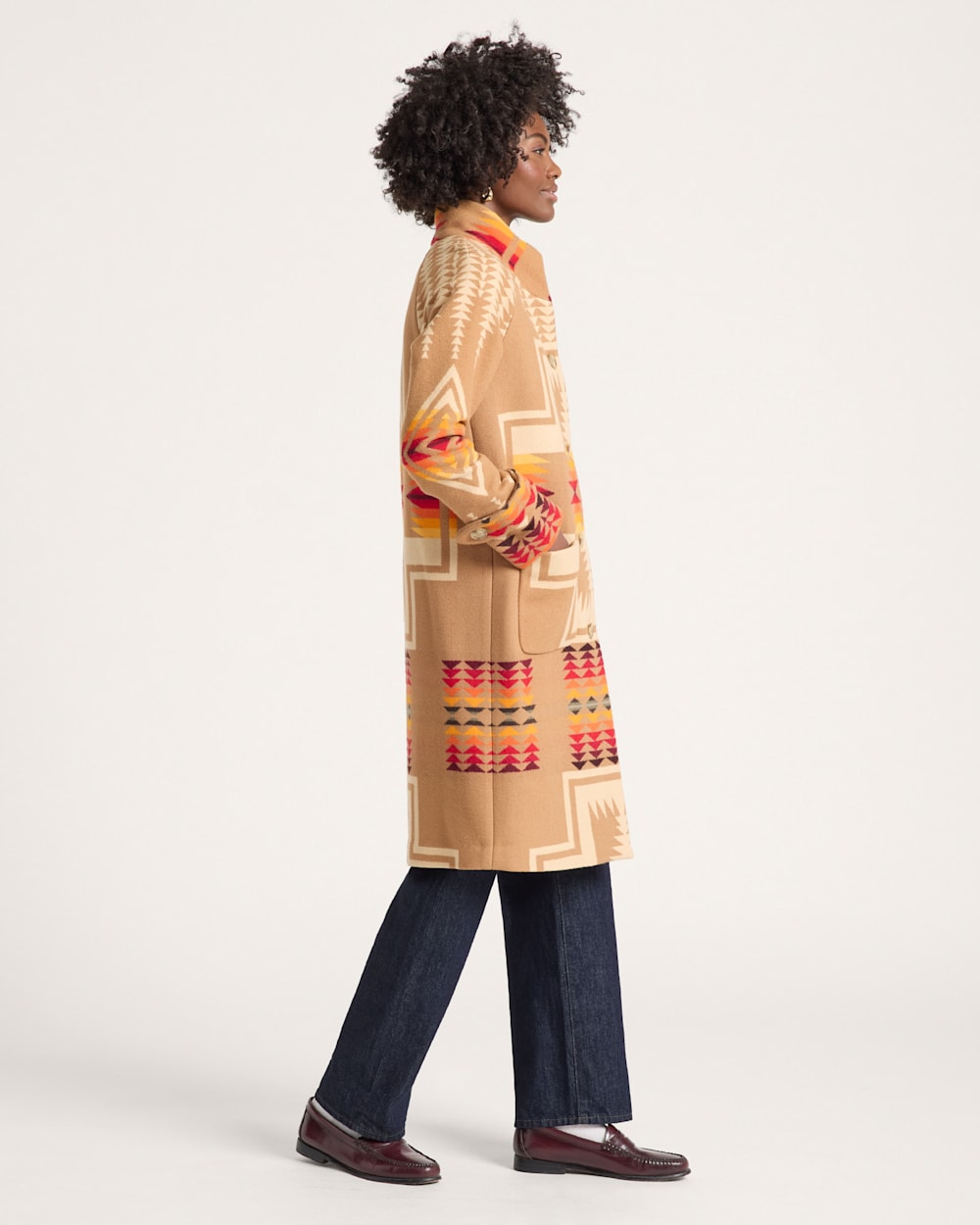 PENDLETON WOMEN'S HARDING ARCHIVE BLANKET COAT