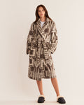 PENDLETON WOMEN'S COTTON TERRY VELOUR BATHROBE