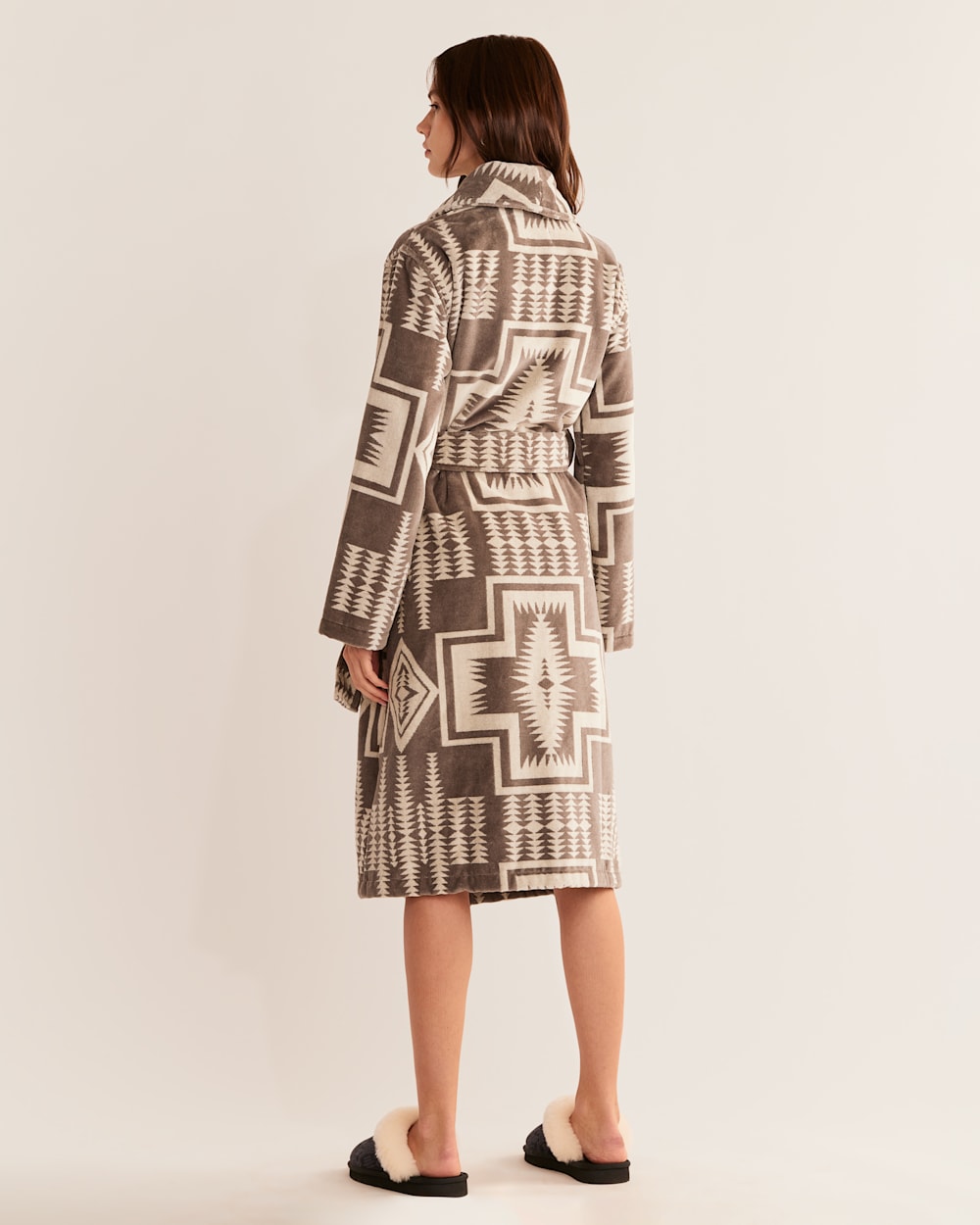 PENDLETON WOMEN'S COTTON TERRY VELOUR BATHROBE