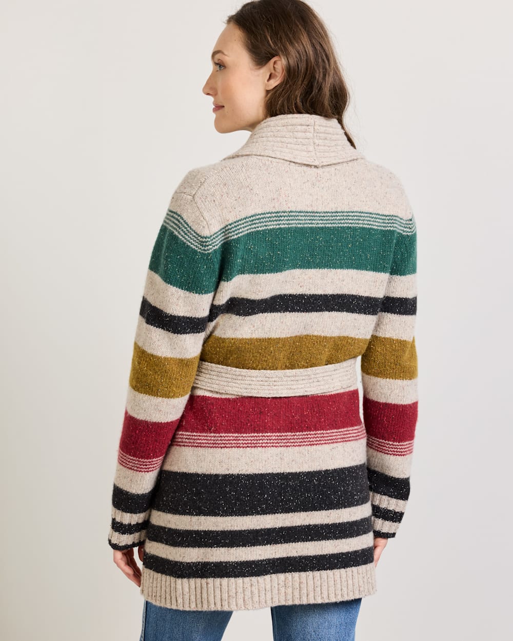 PENDLETON WOMEN'S CAMP STRIPE CARDIGAN
