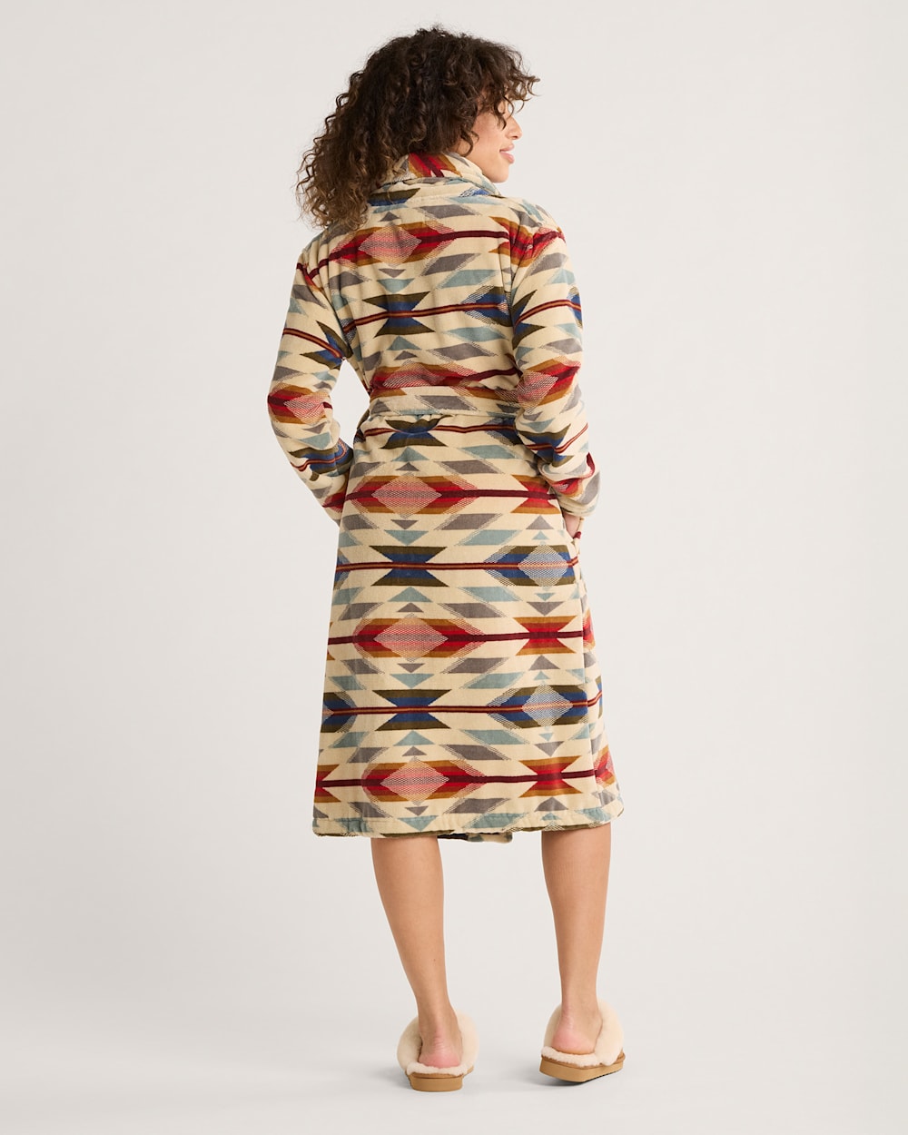 PENDLETON WOMEN'S WYETH TRAIL COTTON TERRY VELOUR ROBE