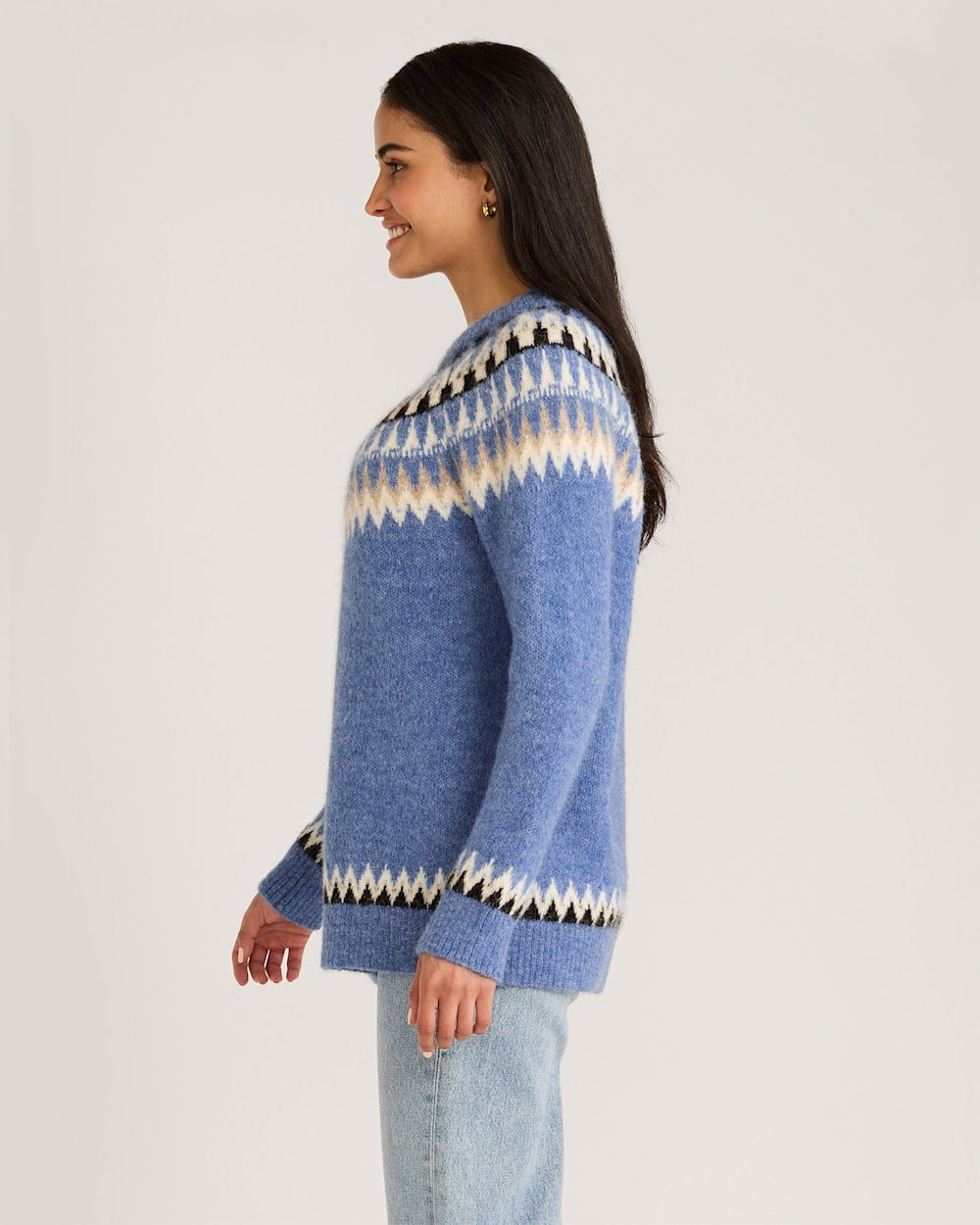 PENDLETON WOMEN'S OVERSIZED ALPACA FAIR ISLE SWEATER