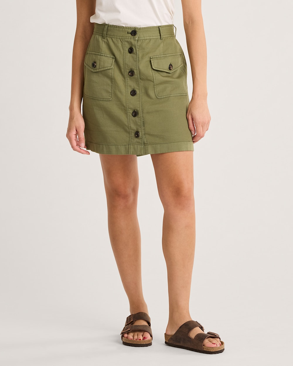 PENDLETON WOMEN'S UTILITY COTTON/LINEN SKIRT