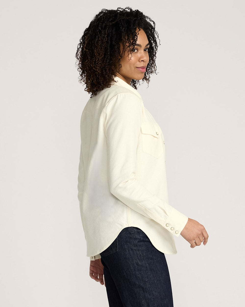 PENDLETON WOMEN'S COTTON TWILL GAMBLER SHIRT
