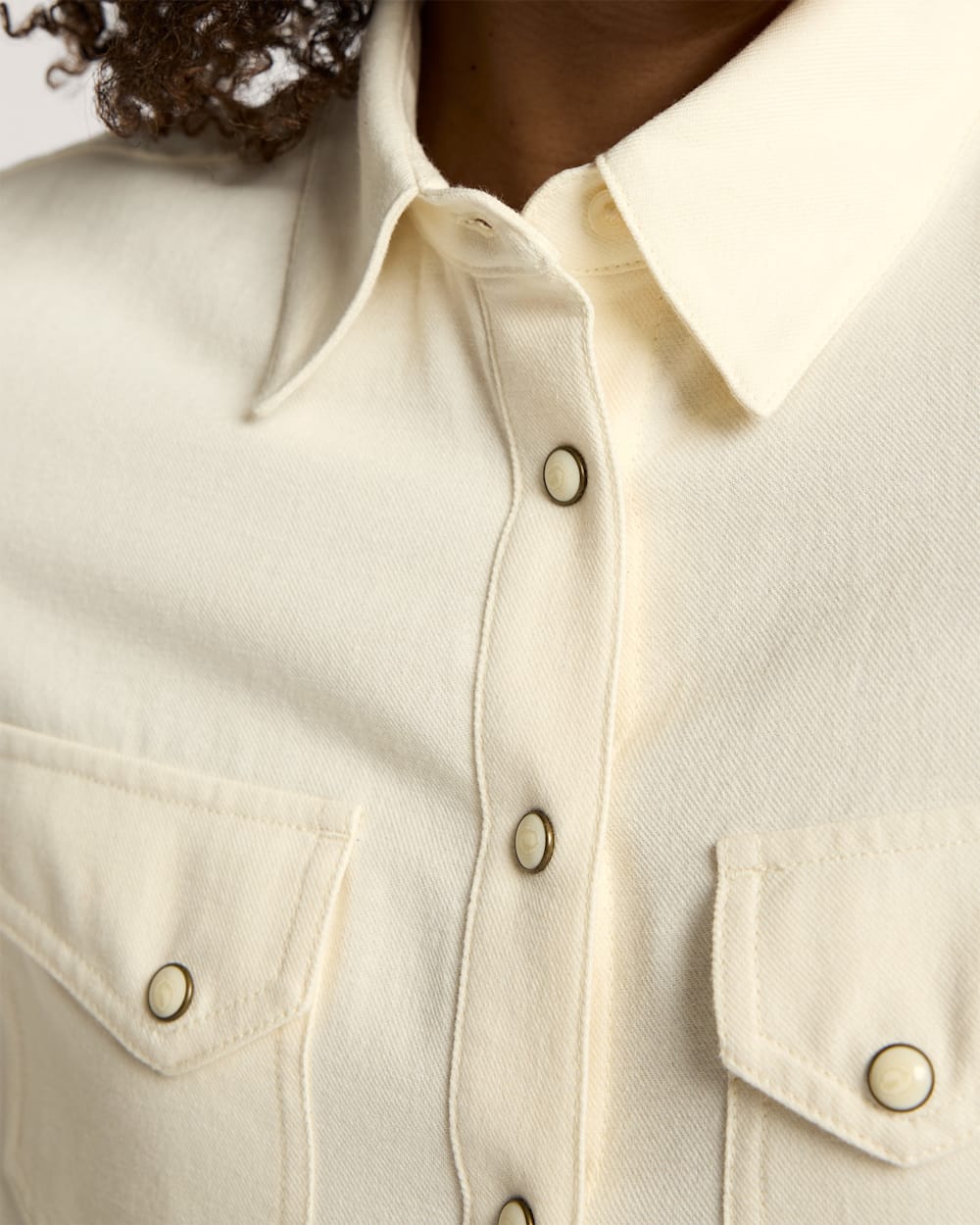 PENDLETON WOMEN'S COTTON TWILL GAMBLER SHIRT
