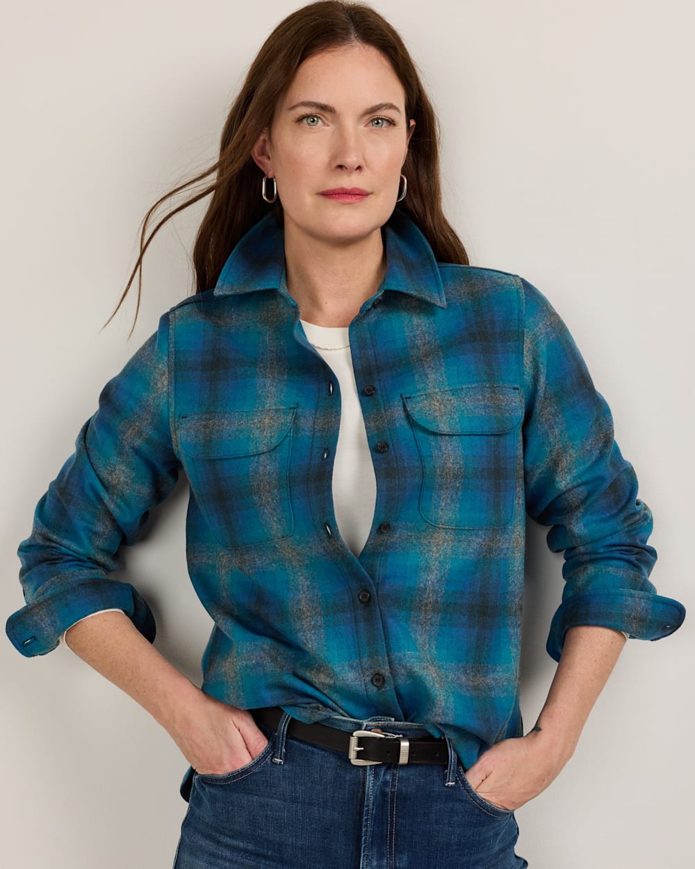 PENDLETON WOMEN'S PLAID BOARD SHIRT