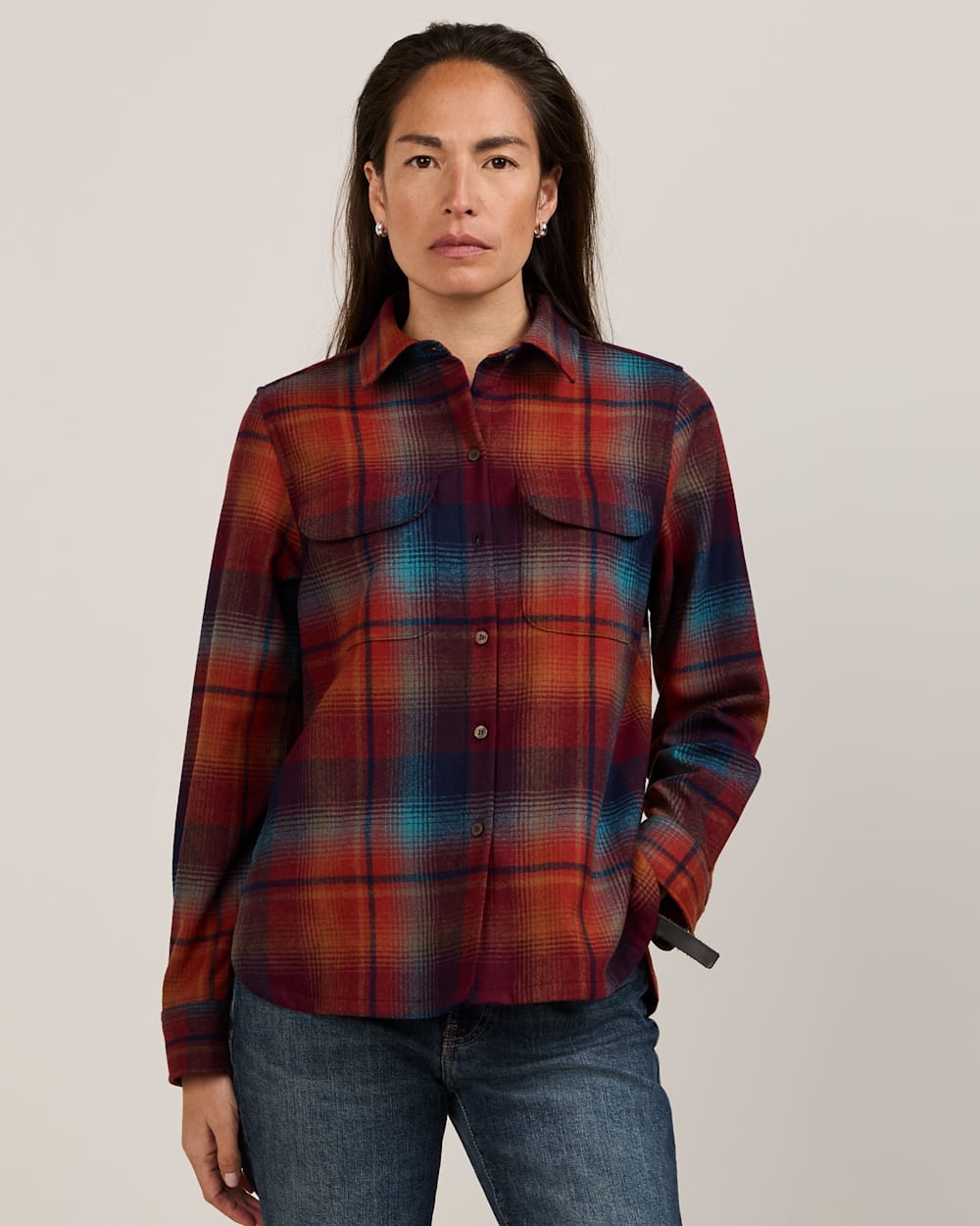 PENDLETON WOMEN'S PLAID BOARD SHIRT