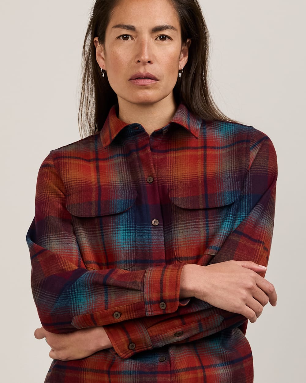 PENDLETON WOMEN'S PLAID BOARD SHIRT