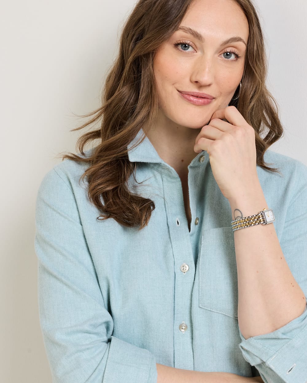 PENDLETON WOMEN'S COTTON FLANNEL RELAXED SHIRT