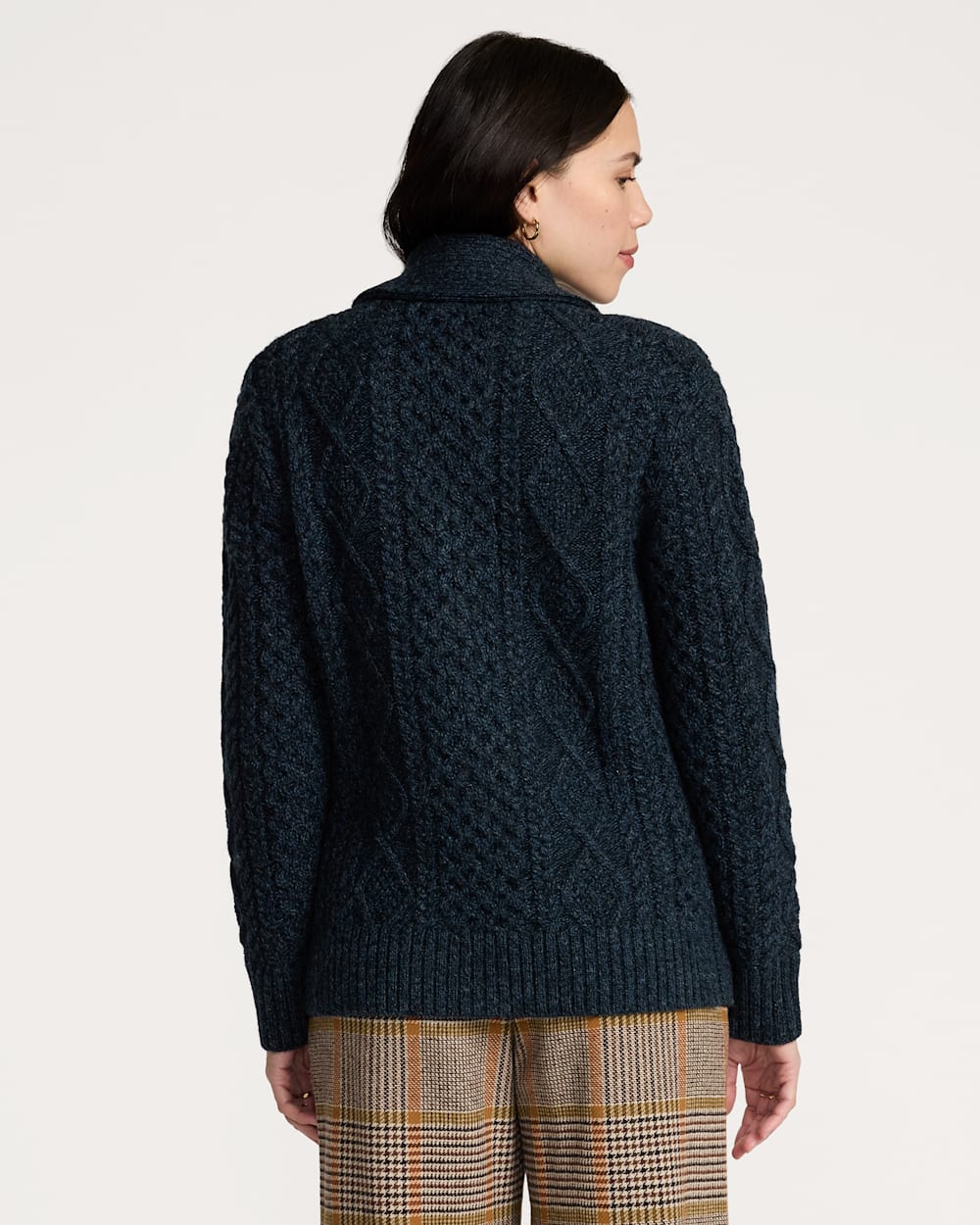 PENDLETON WOMEN'S FISHERMAN WOOL CARDIGAN