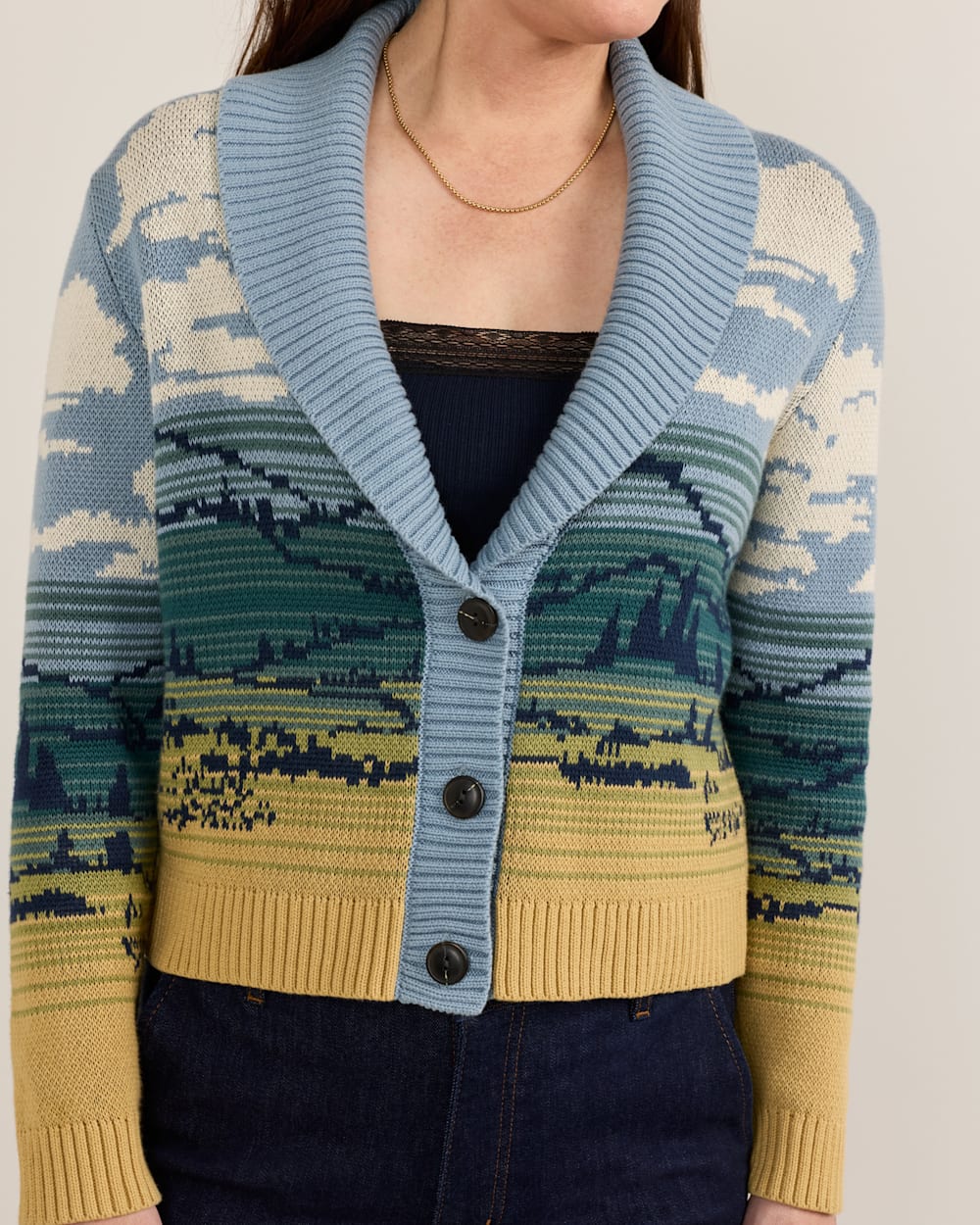 PENDLETON WOMEN'S BIG SKY COTTON CARDIGAN