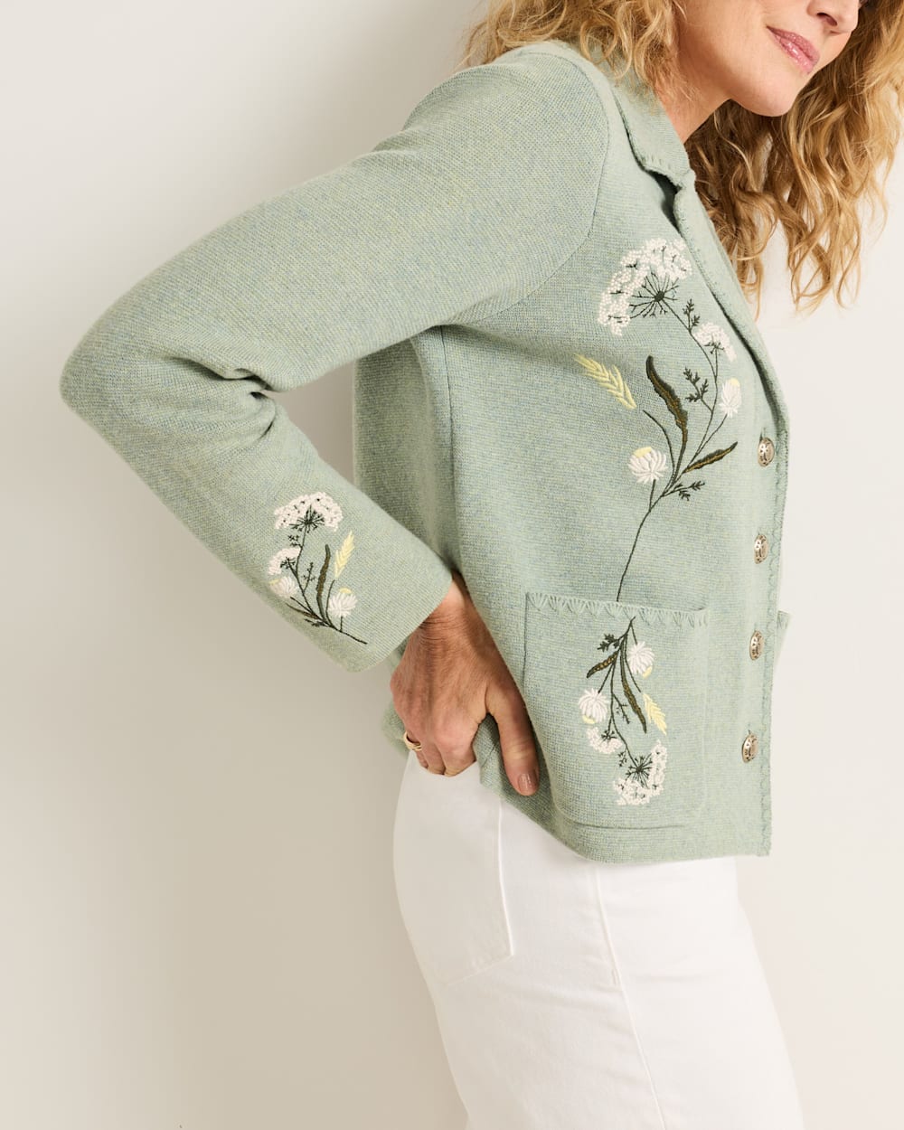 PENDLETON WOMEN'S FLORAL SOUVENIR CARDIGAN