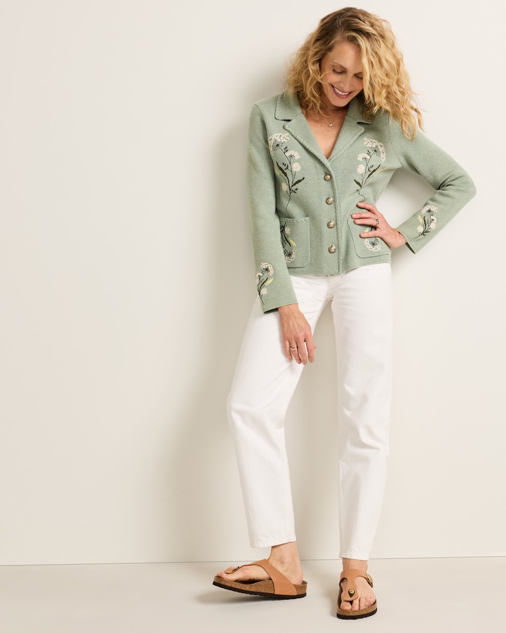 PENDLETON WOMEN'S FLORAL SOUVENIR CARDIGAN