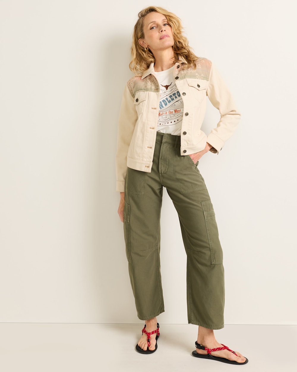 PENDLETON WOMEN'S DENIM TRUCKER JACKET
