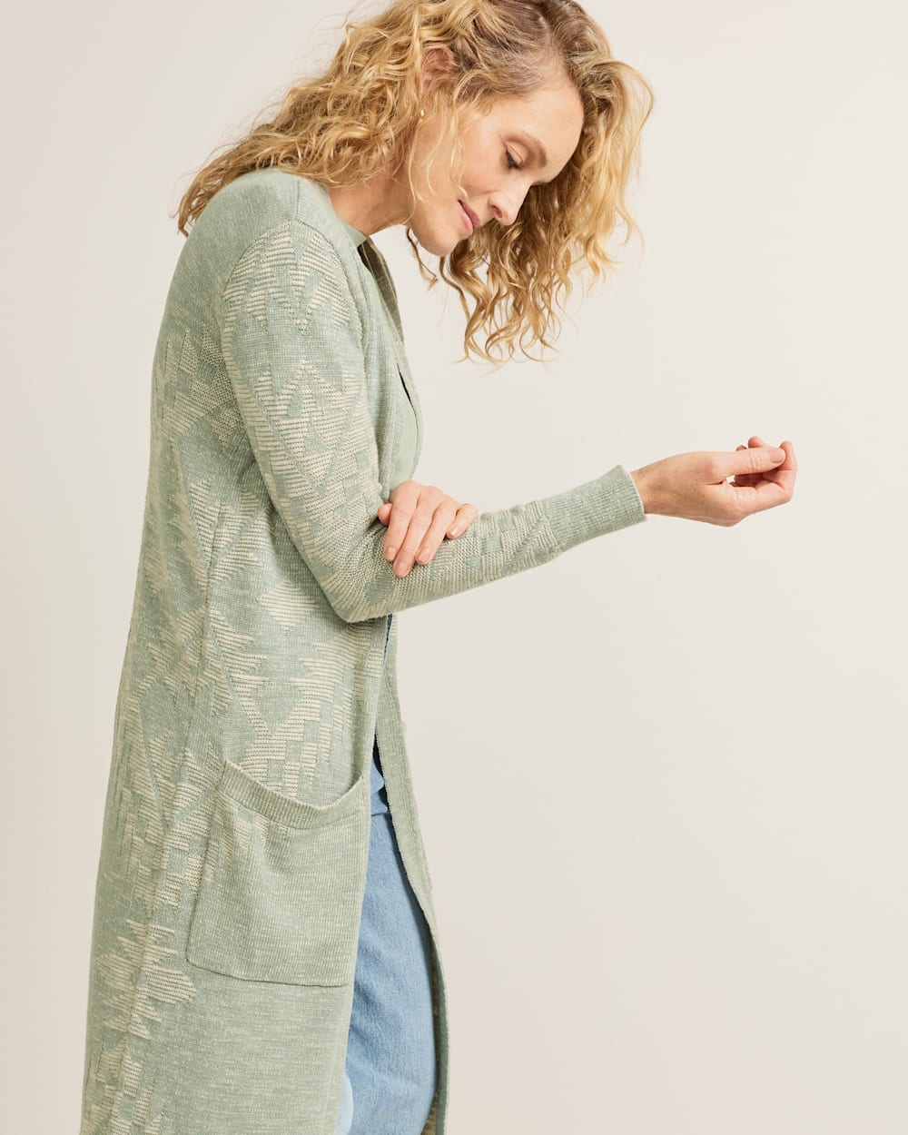 PENDLETON WOMEN'S TEXTURED DUSTER CARDIGAN