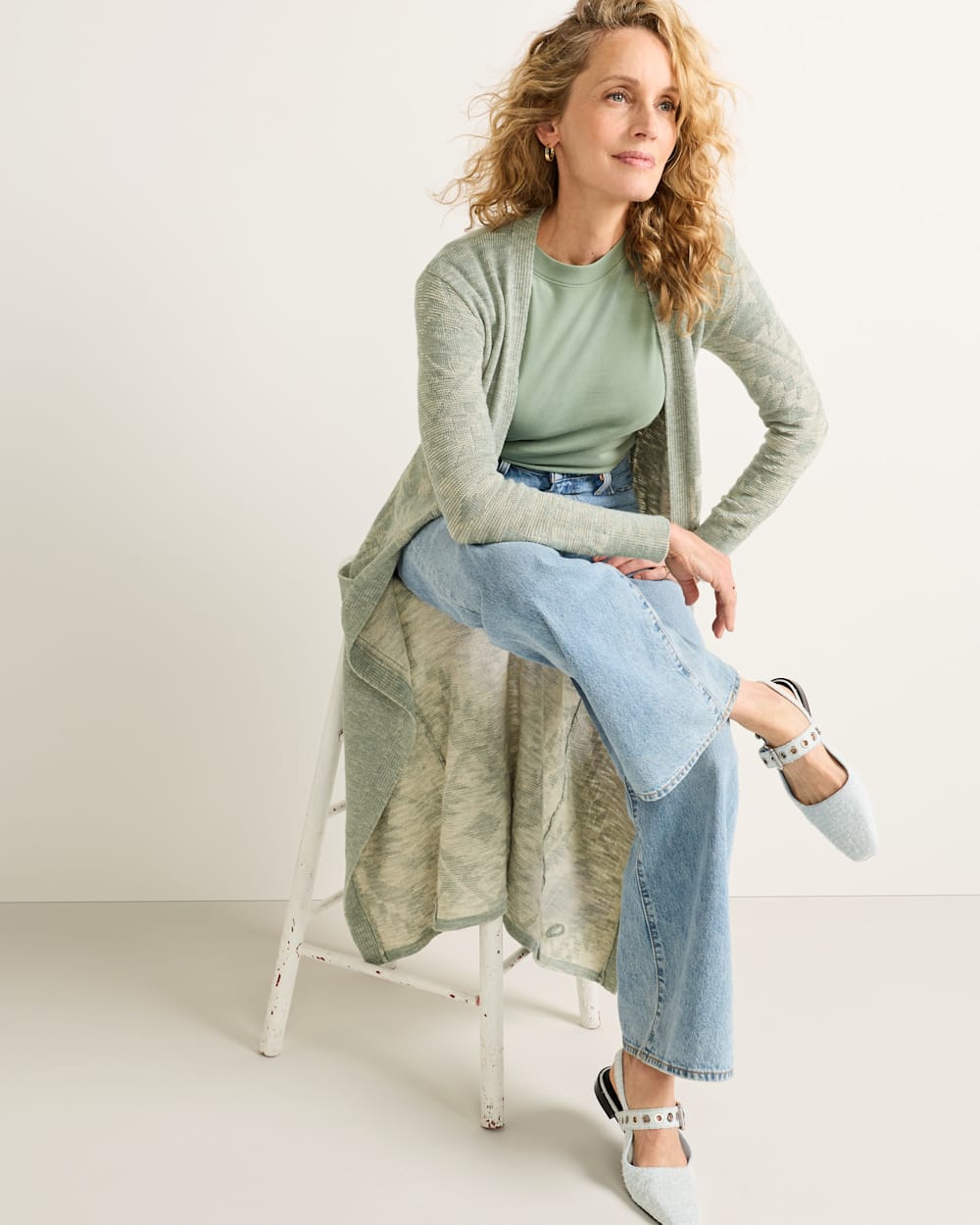 PENDLETON WOMEN'S TEXTURED DUSTER CARDIGAN