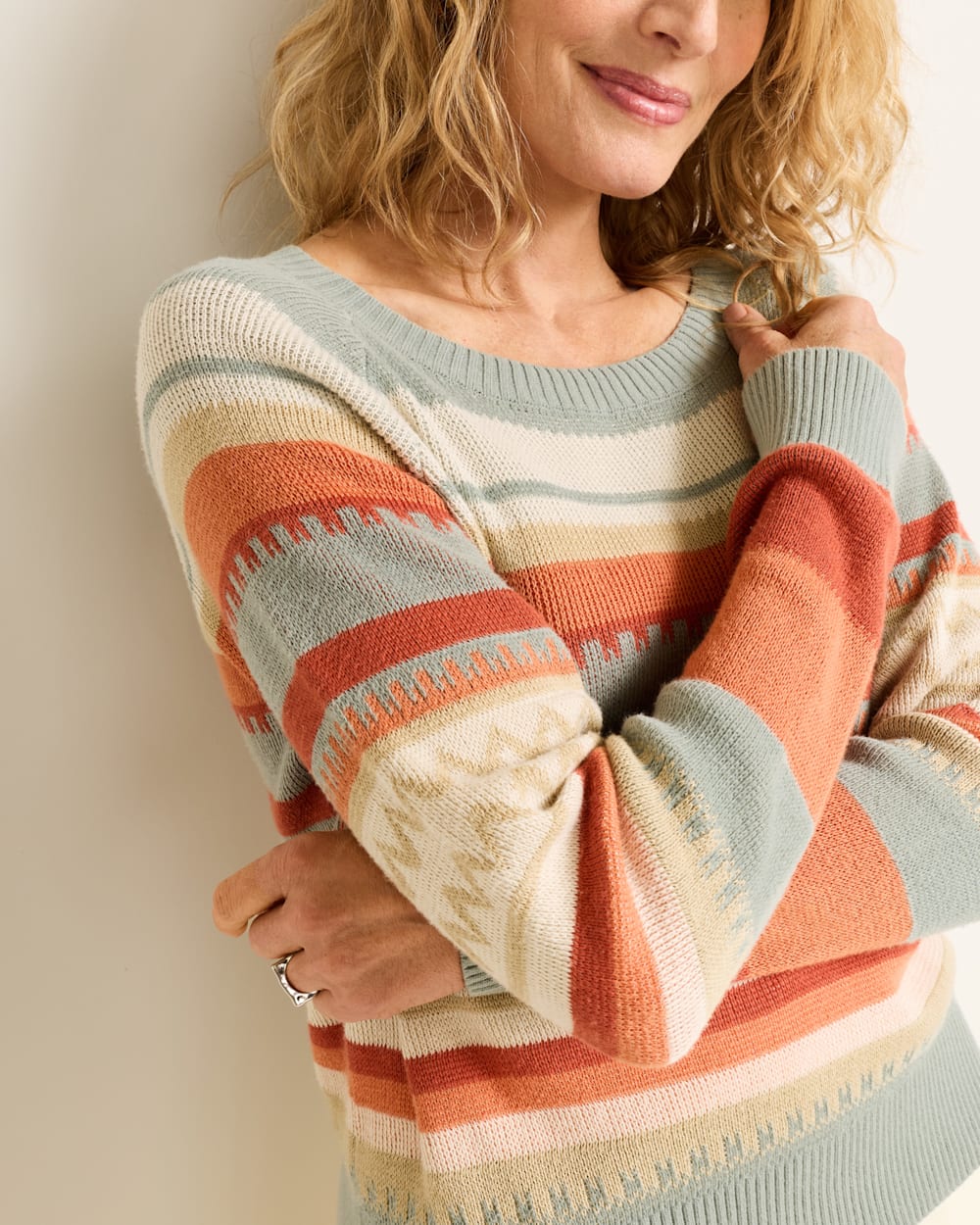PENDLETON WOMEN'S RAGLAN COTTON SWEATER