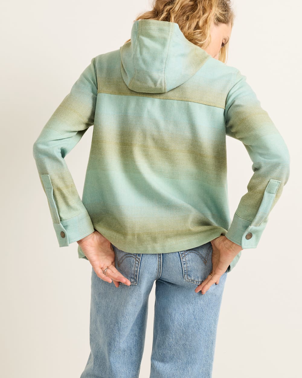 PENDLETON WOMEN'S OMBRE TRAILSIDE WOOL HOODIE