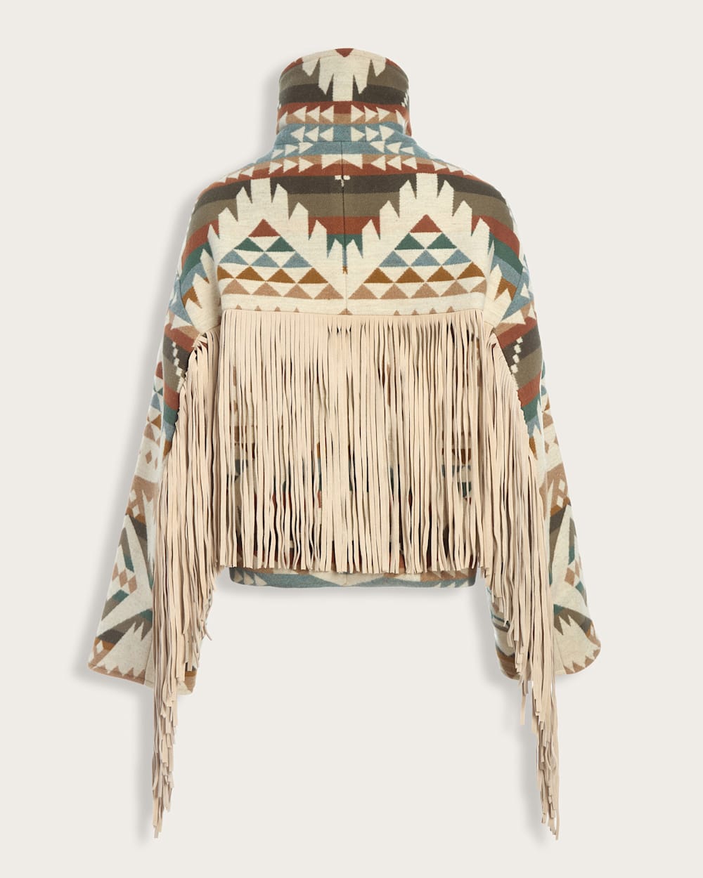 PENDLETON LINDSEY THORNBURG X PENDLETON FRINGED ARCHER JACKET