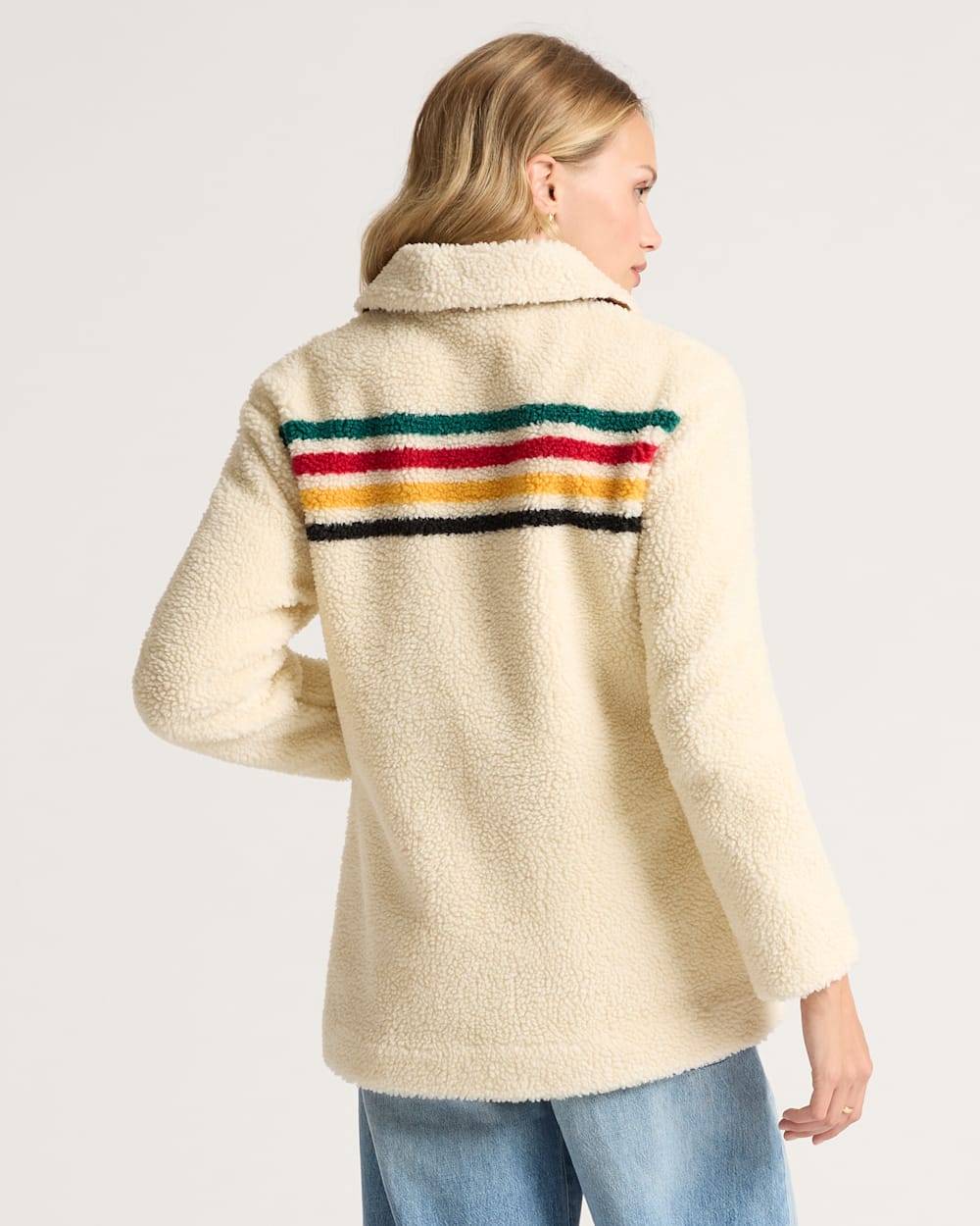 PENDLETON WOMEN'S GLACIER SUNSET SHERPA FLEECE JACKET