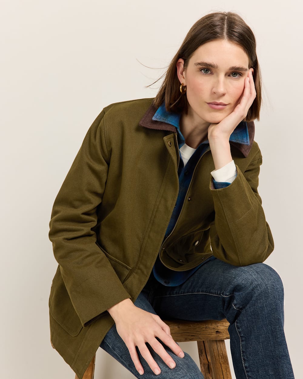 PENDLETON WOMEN'S CASCADES CANVAS BARN COAT
