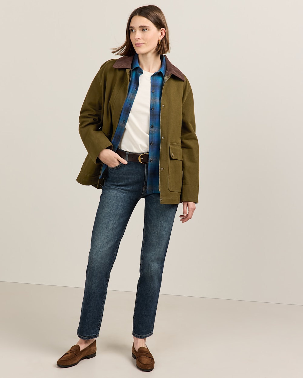 PENDLETON WOMEN'S CASCADES CANVAS BARN COAT