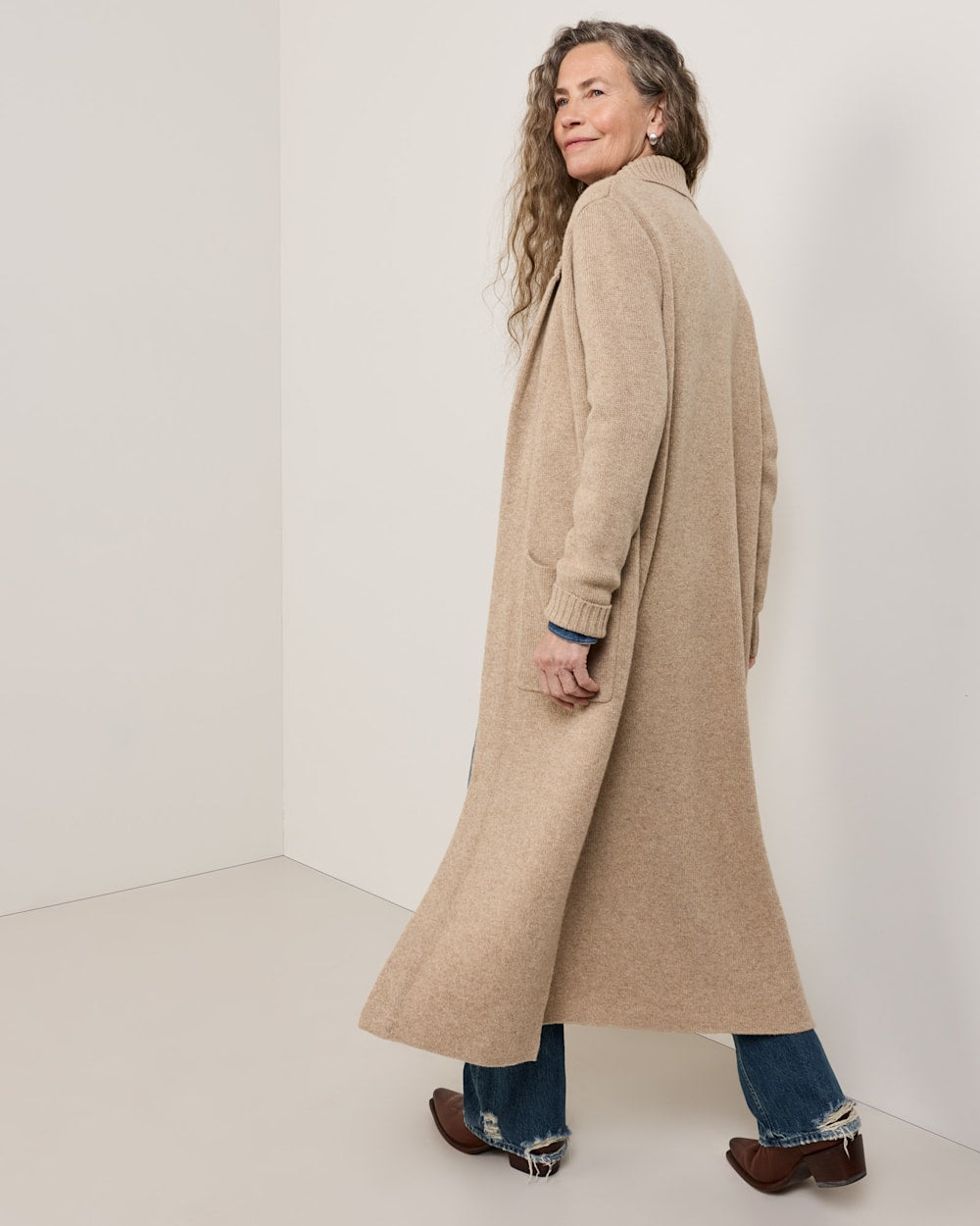 PENDLETON WOMEN'S LAMBSWOOL DUSTER CARDIGAN