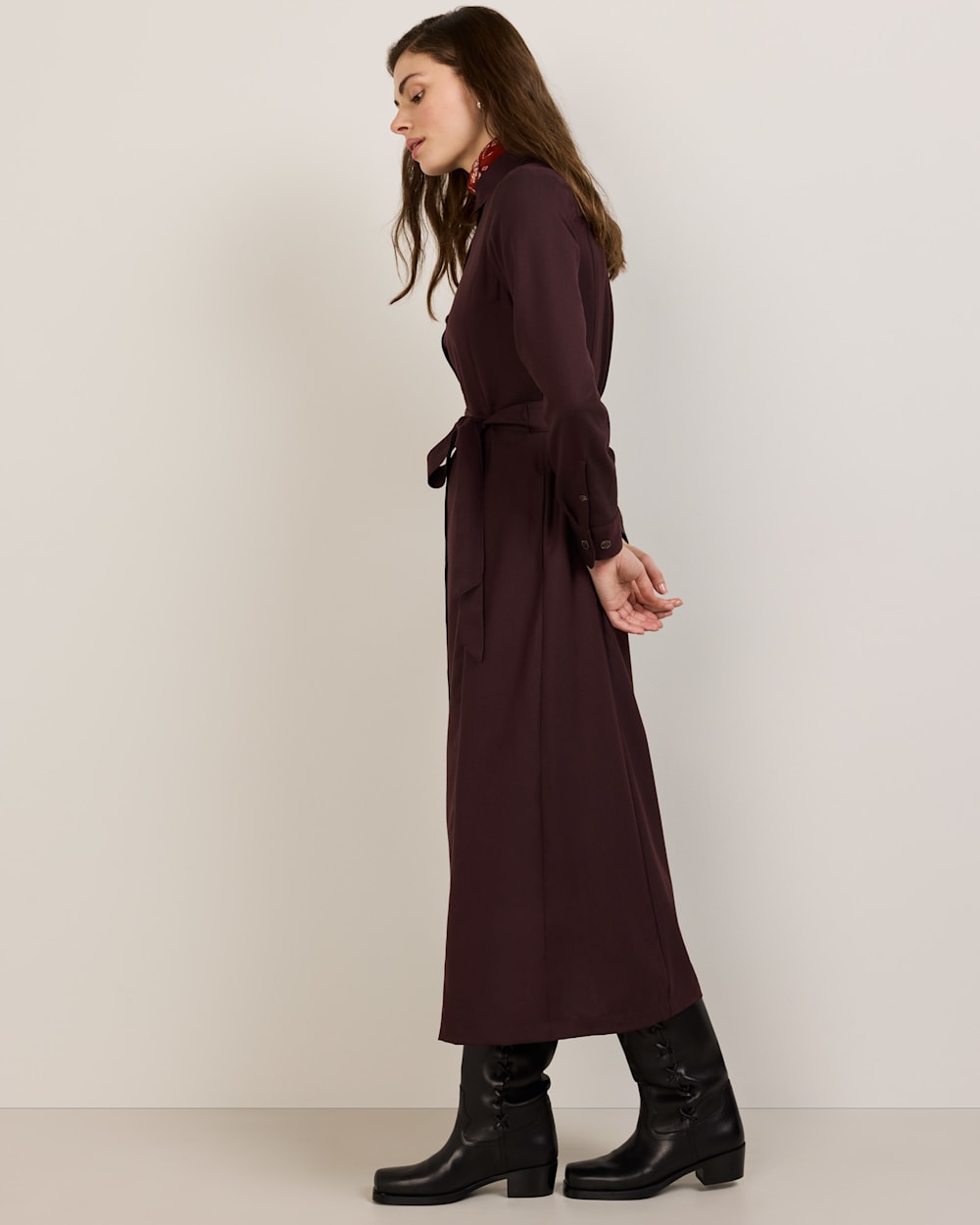 PENDLETON WOMEN'S WORSTED WOOL SHIRT DRESS