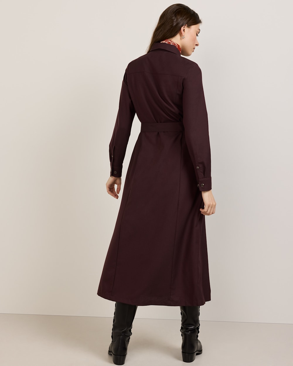 PENDLETON WOMEN'S WORSTED WOOL SHIRT DRESS