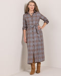 PENDLETON WOMEN'S PLAID WORSTED WOOL SHIRT DRESS