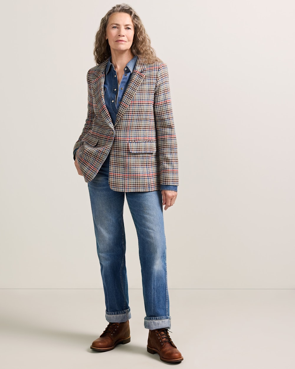 PENDLETON WOMEN'S TWEED WOOL BLAZER