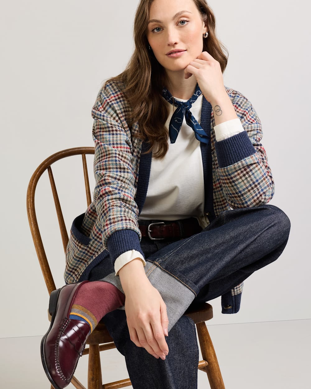 PENDLETON WOMEN'S EAGLE RIVER WOOL CARDIGAN