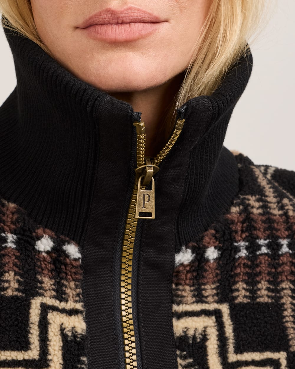 PENDLETON WOMEN'S HARDING FOXGLOVE FLEECE BOMBER JACKET