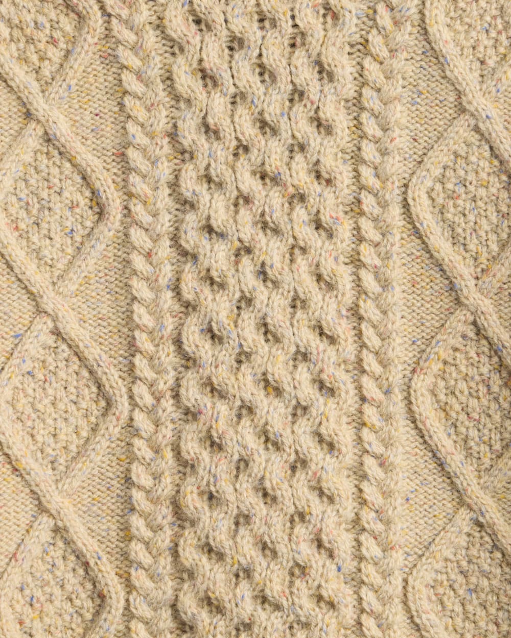 PENDLETON WOMEN'S FISHERMAN DONEGAL WOOL SWEATER
