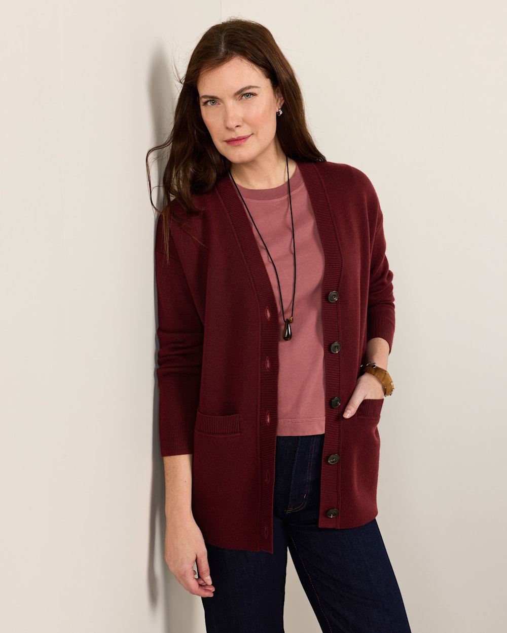 PENDLETON WOMEN'S RELAXED MERINO CARDIGAN