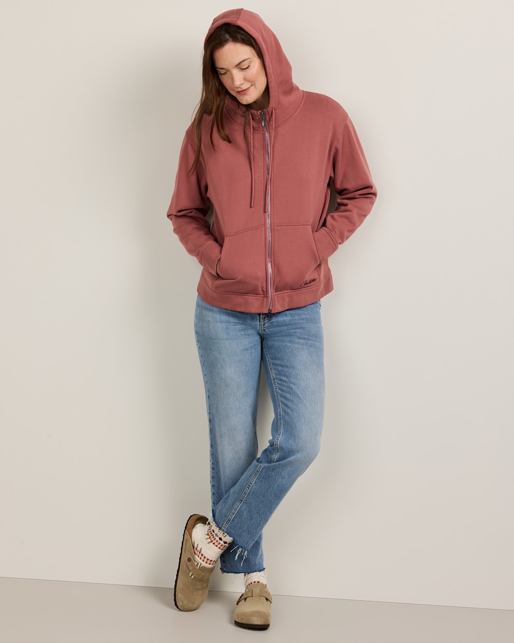 PENDLETON WOMEN'S EMBROIDERED GRAPHIC ZIP HOODIE