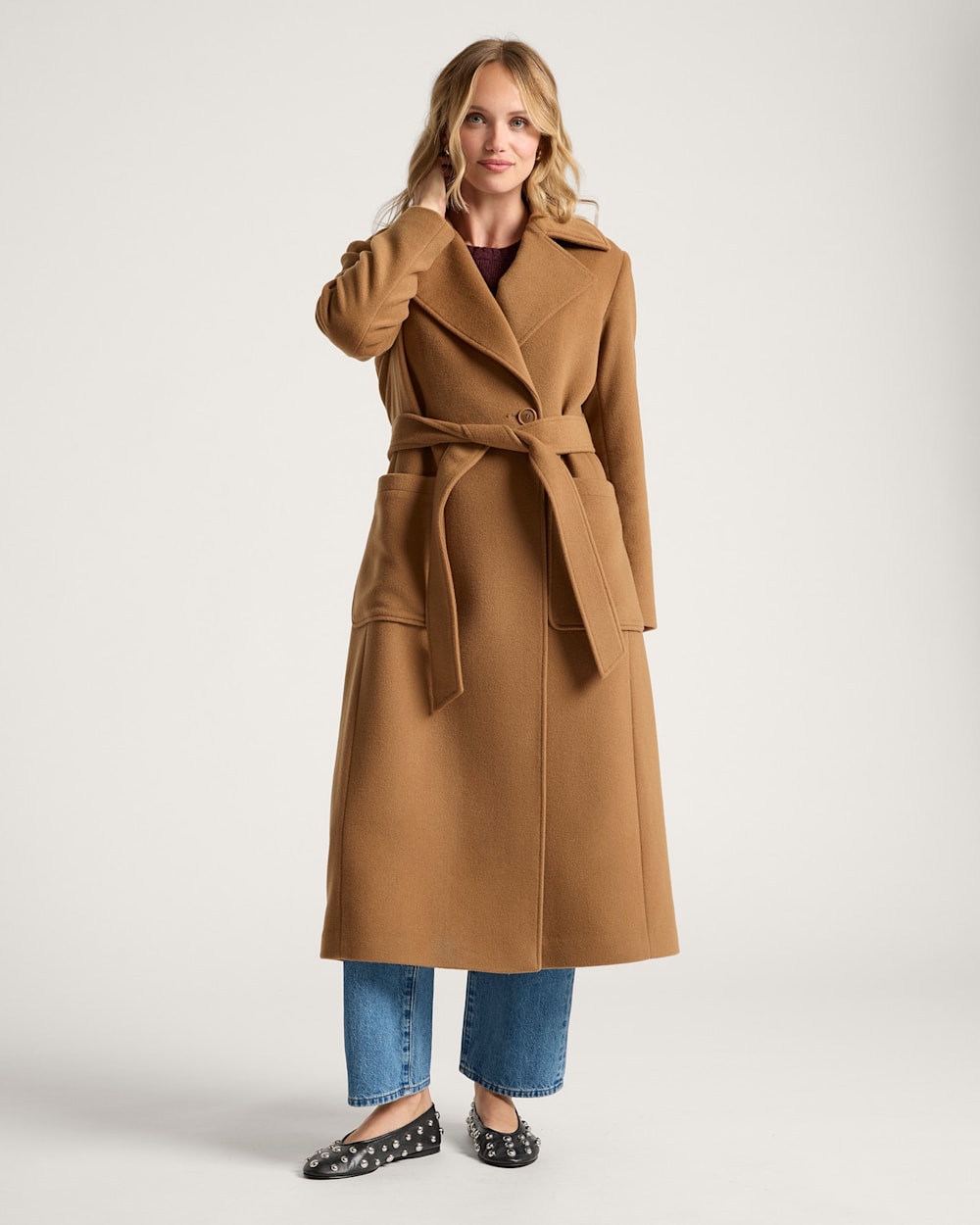 PENDLETON WOMEN'S NOB HILL WOOL WRAP COAT