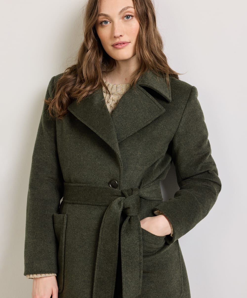 PENDLETON WOMEN'S NOB HILL WOOL WRAP COAT