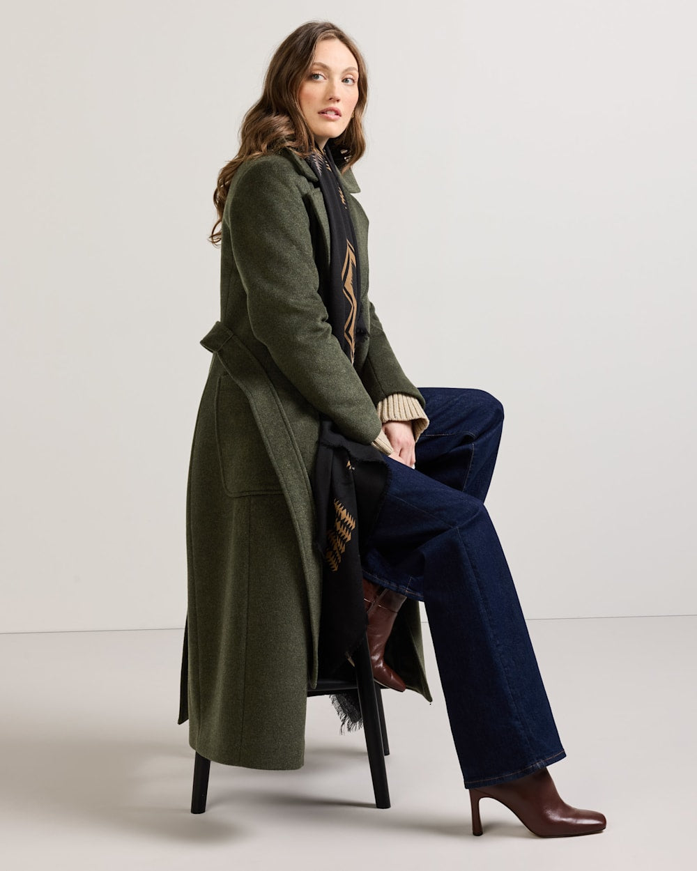 PENDLETON WOMEN'S NOB HILL WOOL WRAP COAT