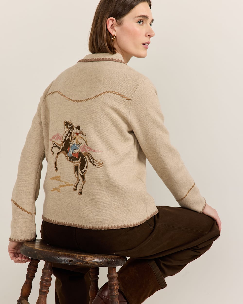 PENDLETON WOMEN'S WESTERN SOUVENIR CARDIGAN