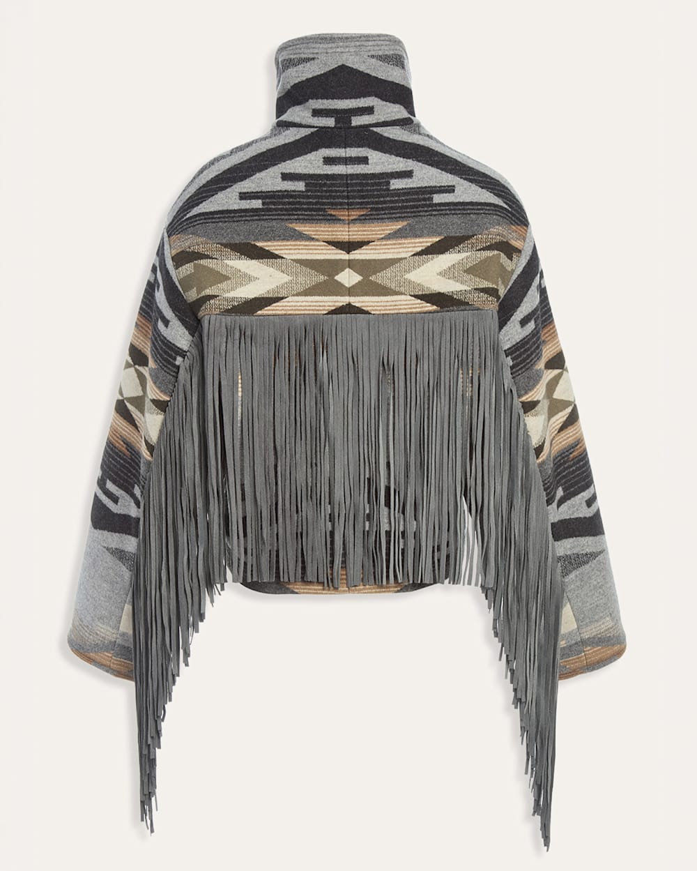 PENDLETON LINDSEY THORNBURG X PENDLETON FRINGED ARCHER JACKET