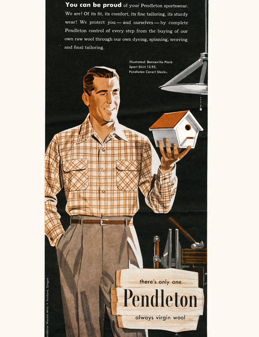 PENDLETON MEN'S PLAID BOARD SHIRT