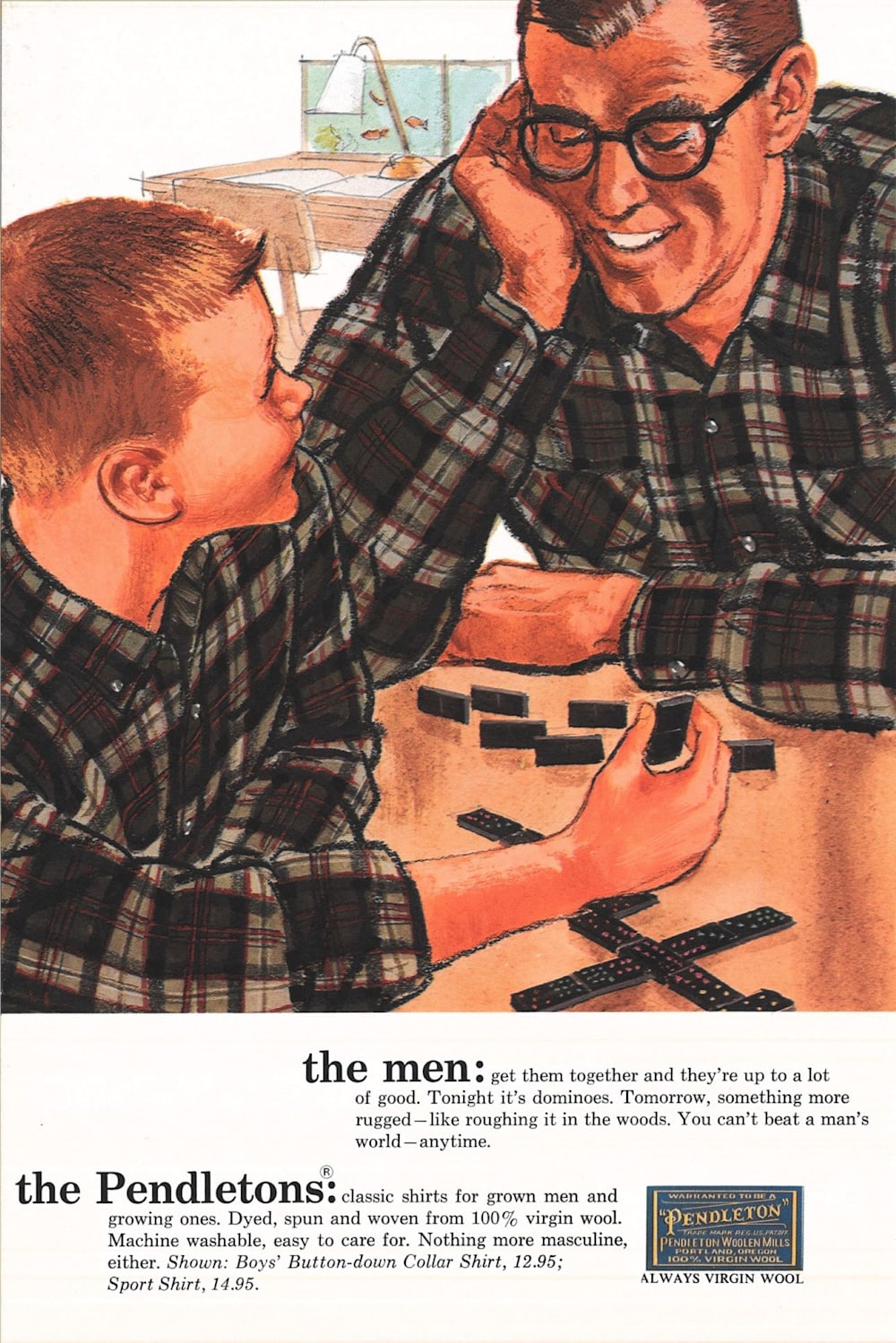 PENDLETON MEN'S PLAID BOARD SHIRT