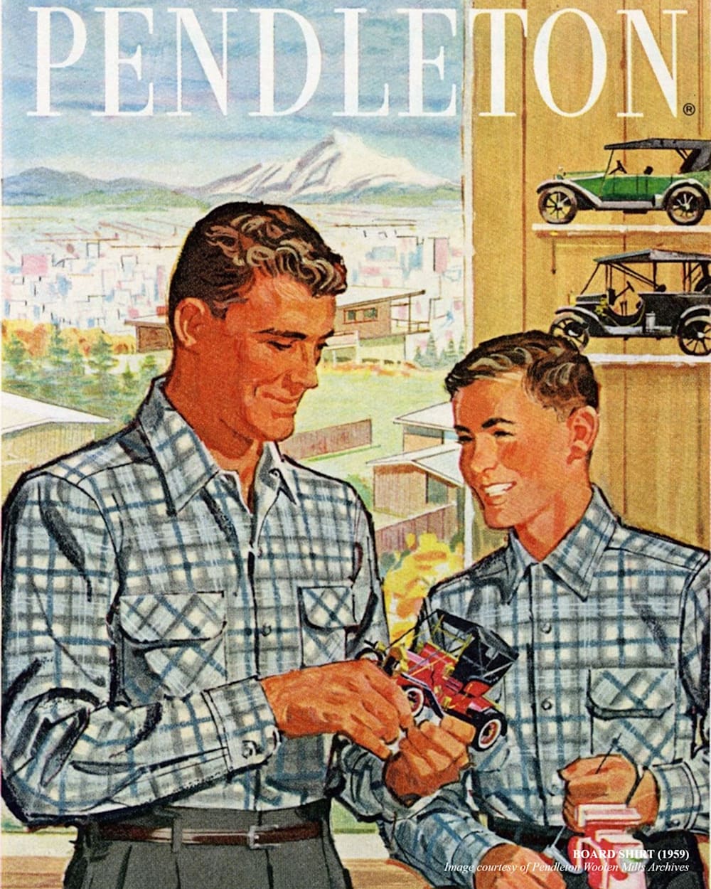 PENDLETON MEN'S PLAID BOARD SHIRT