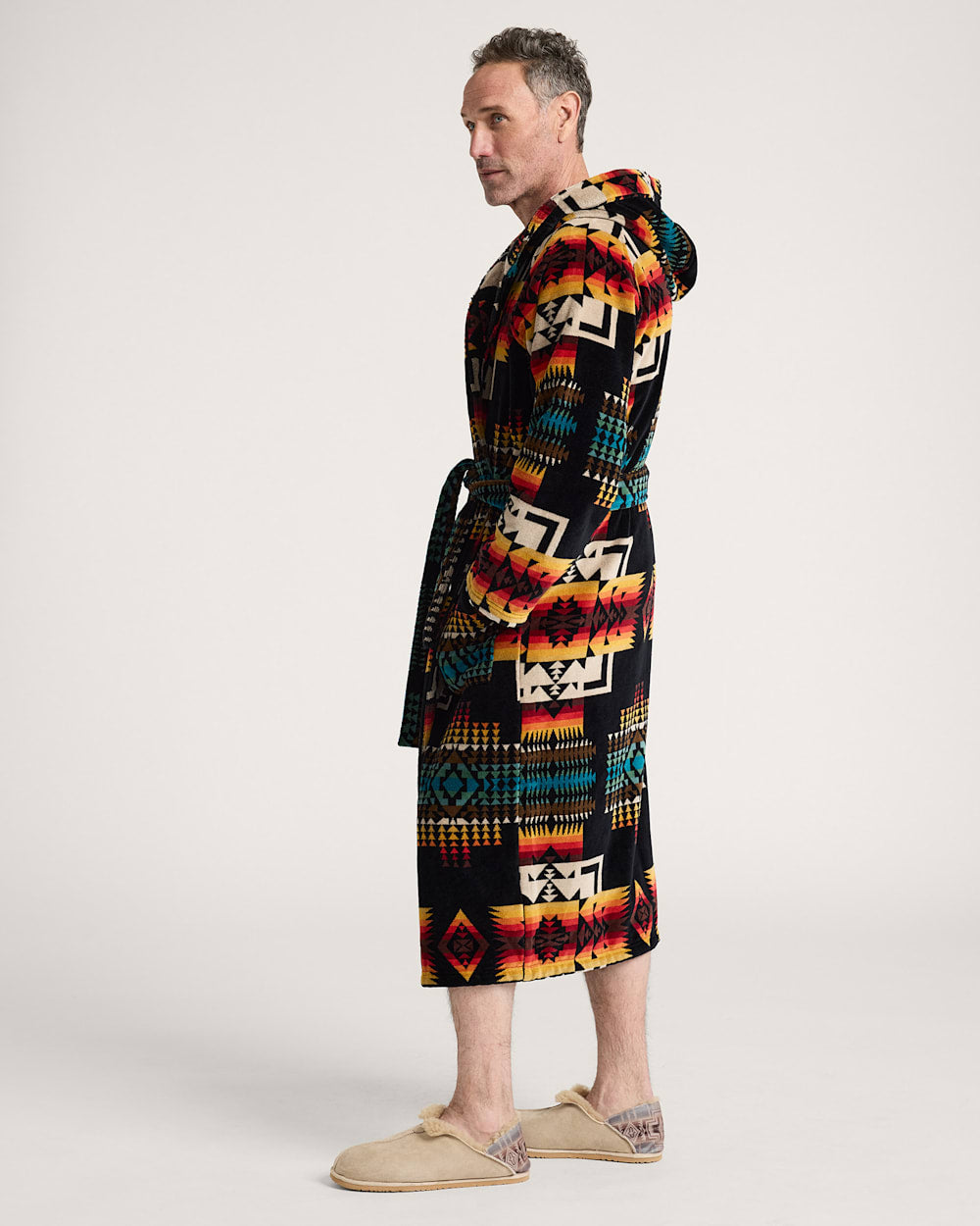PENDLETON UNISEX COTTON TERRY VELOUR BATHROBE
