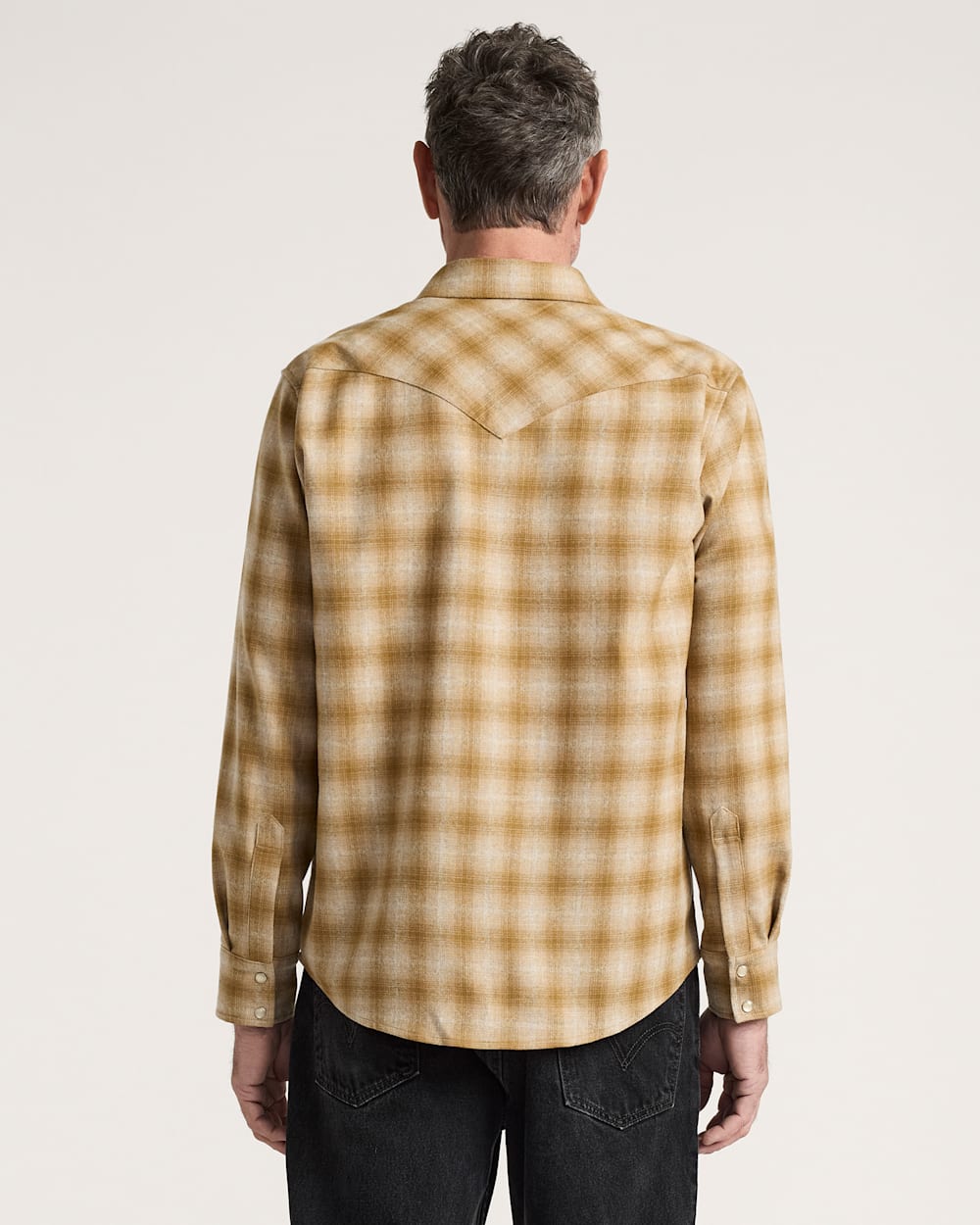 PENDLETON MEN'S PLAID SNAP-FRONT WESTERN CANYON SHIRT