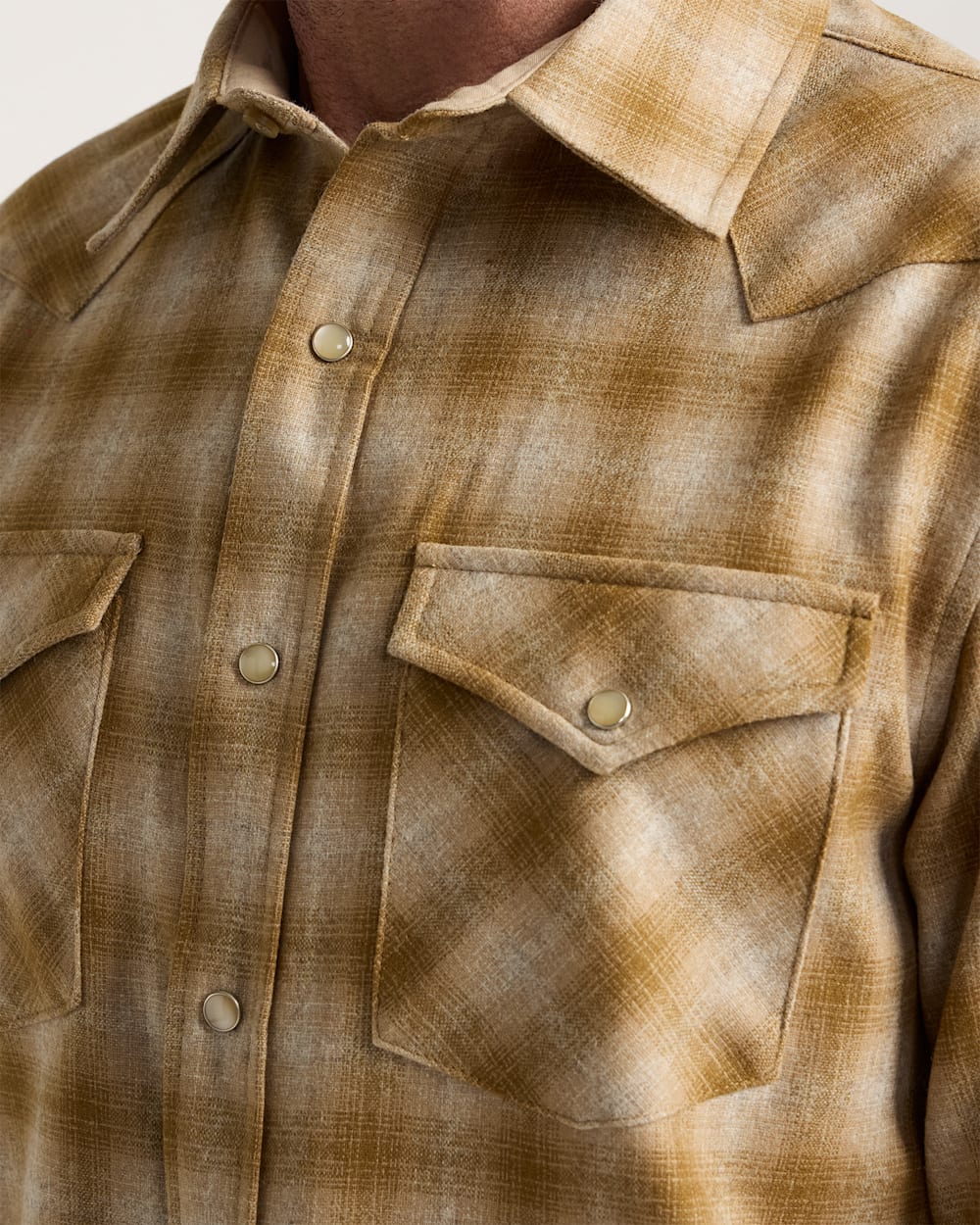 PENDLETON MEN'S PLAID SNAP-FRONT WESTERN CANYON SHIRT
