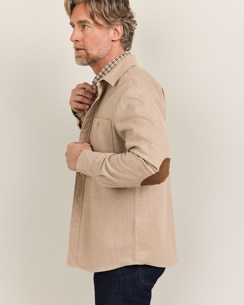 PENDLETON MEN'S ELBOW-PATCH TRAIL SHIRT