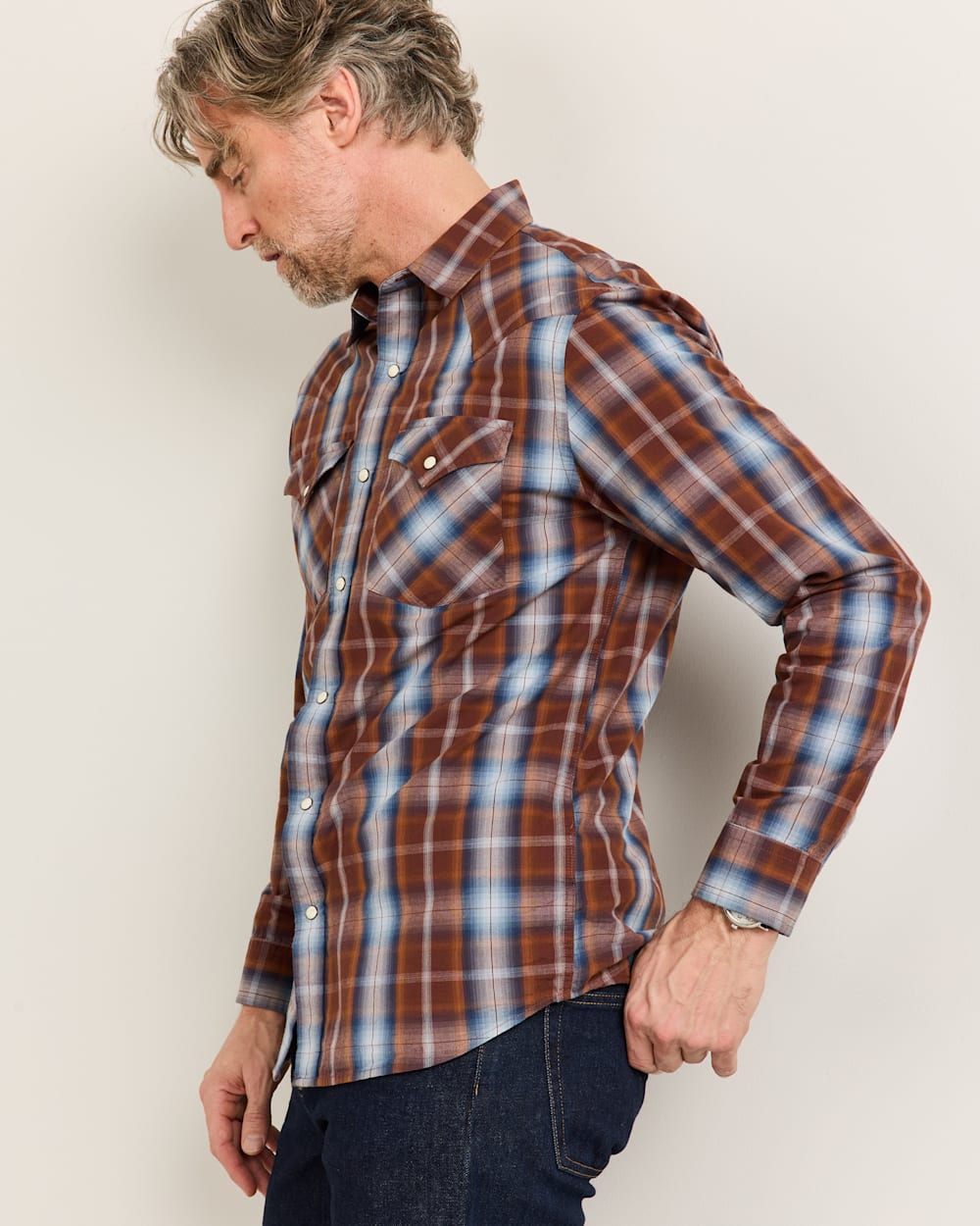 PENDLETON MEN'S PLAID CANYON COTTON SHIRT