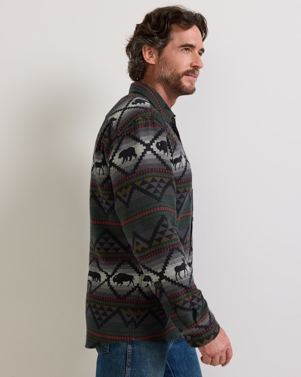 PENDLETON MEN'S LOST TRAIL COTTON CHAMOIS SHIRT